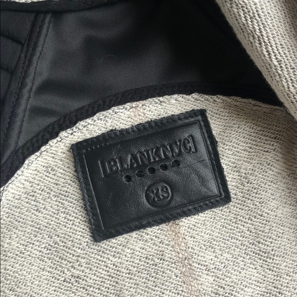 BLANKNYC Faux Leather jacket/sweatshirt combo - Picture 4 of 6